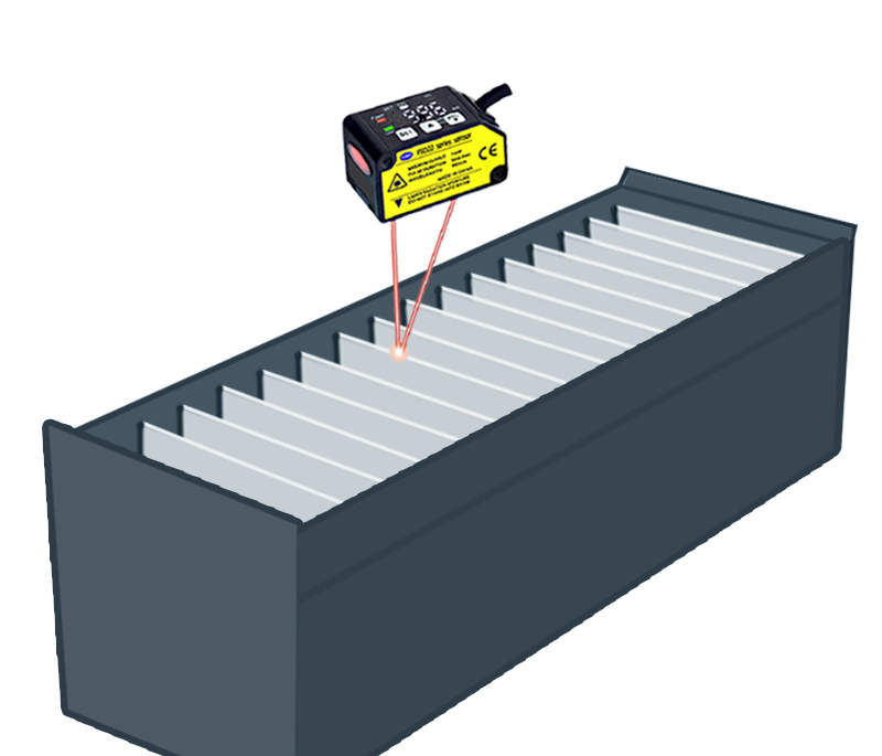 激光位移傳感器解決工件計(jì)數(shù)問題